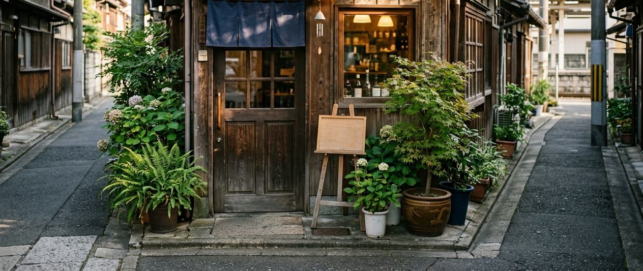 喫茶 こもれびの外観